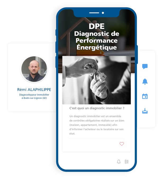 Diagnostic immobilier réalisé par Rémi Alaphilippe à Boën-sur-Lignon